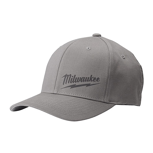 Picture of Milwaukee Electric Tool 504G-LXL Gray Fitted Hat /Baseball Hat